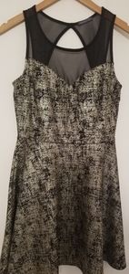 Black and Gold dress